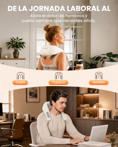 Massaggiatore Cervicale Pro 5D - Sollievo Immediato da Stress e Tensione